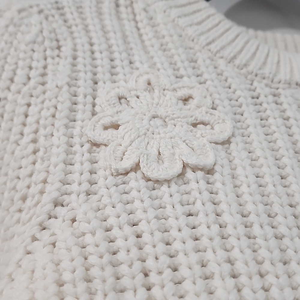 Rails Romy Crochet Daisy Sweater - Picture 6 of 12
